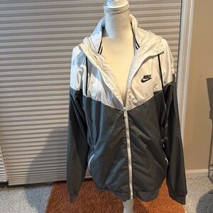 Nike windbreaker jacket. Perfect for the golf course.